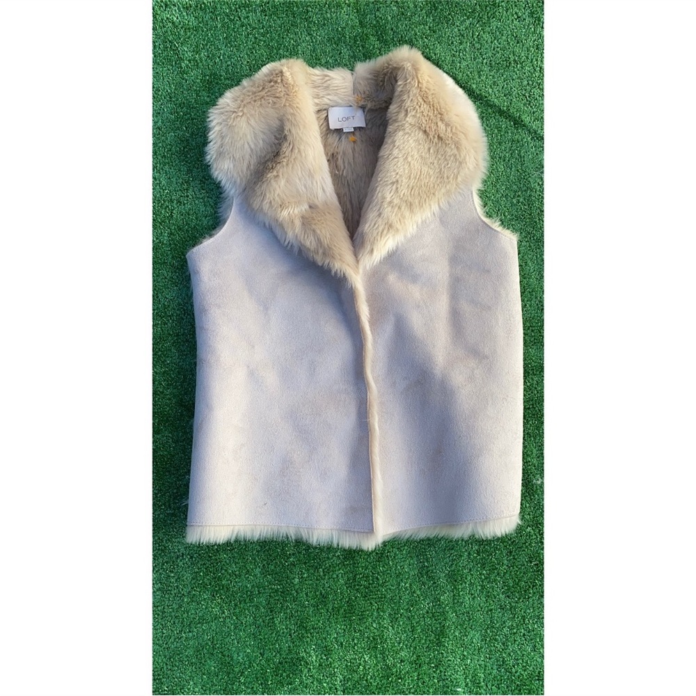 Loft Faux Fur Vest